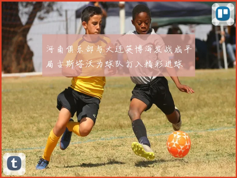 河南俱乐部与大连英博海发战成平局古斯塔沃为球队打入精彩进球